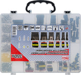Stickkontakt-Sortiment | 350 delar. BGS 9634