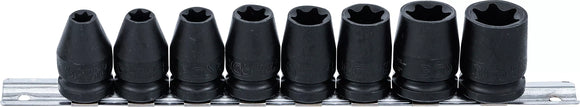 Krafthylsa-sats E-profil | Inre fyrkant 12,5 mm (1/2
