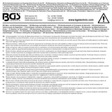 Sats med bits-insatser och hylsnyckelinsatser | E-profil / T-profil (för Torx) / T-profil (för Torx) med borrhål / TP-profil (för Torx Plus) | 52 delar. BGS 9839