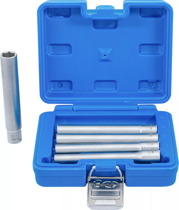 Hylsa-sats, sexkant, extra djup | Inre fyrkant 10 mm (3/8