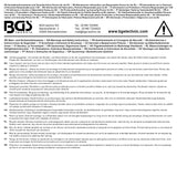 Brytjärn-sats | 4 delar. BGS Diy 99135