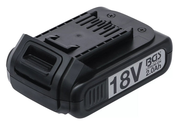 Reservbatteri | Li-Ion | 18 V / 2,0 Ah | för Laddningsbar mutterdragare BGS 9928