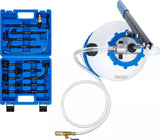 Oljepåfyllare med handpump | med 8 adaptorer | 7 l