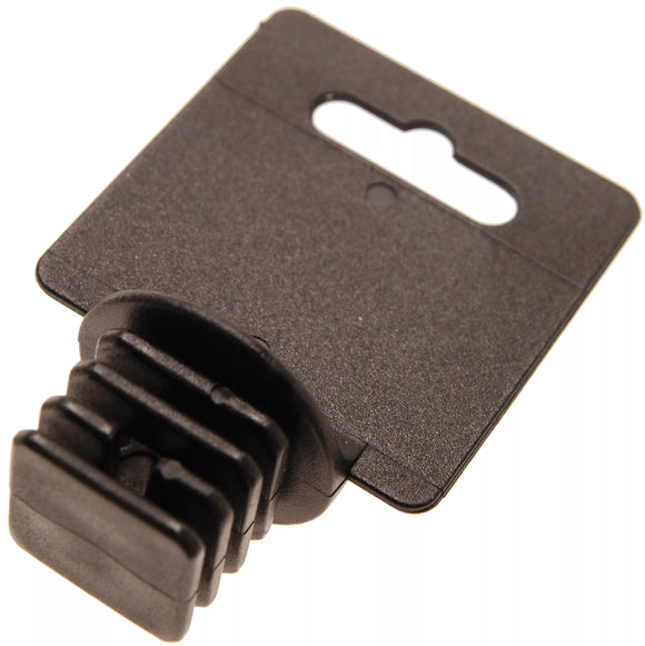 Plast-hängare med stickanslutning 25 mm (1