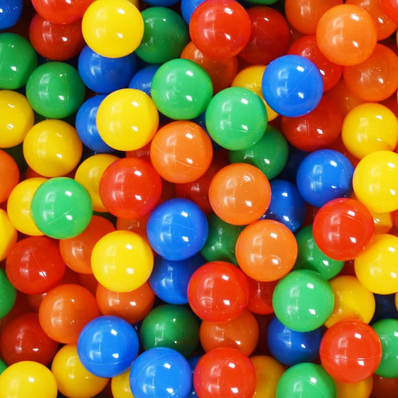 Lekbollar 250 st flerfärgad