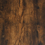 Skrivarställ rökfärgad ek 40x30x31 cm konstruerat trä