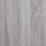Avlastningsbord grå sonoma 100x32x75 cm konstruerat trä