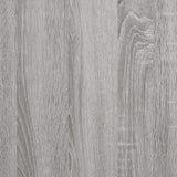 Avlastningsbord grå sonoma 160x29x75 cm konstruerat trä