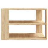 Soffbord sonoma-ek 59,5x59,5x40 cm konstruerat trä