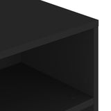 Soffbord svart 90x55x42,5 cm konstruerat trä