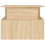 Soffbord sonoma-ek 90x55x42,5 cm konstruerat trä